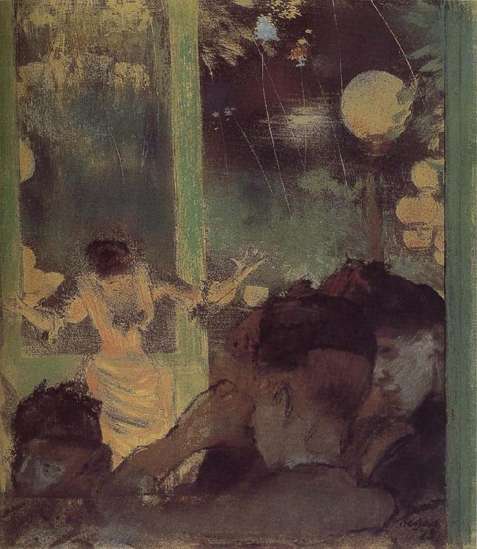 Edgar Degas Bete in the cafe oil painting image